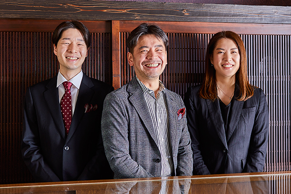 京都萬時の店内の様子